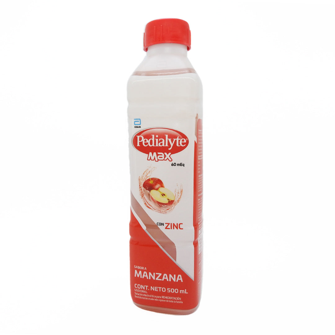 PEDIALYTE CON ZINC FCOX500ML SUERO ORAL 60 MEQ MANZ SOL.