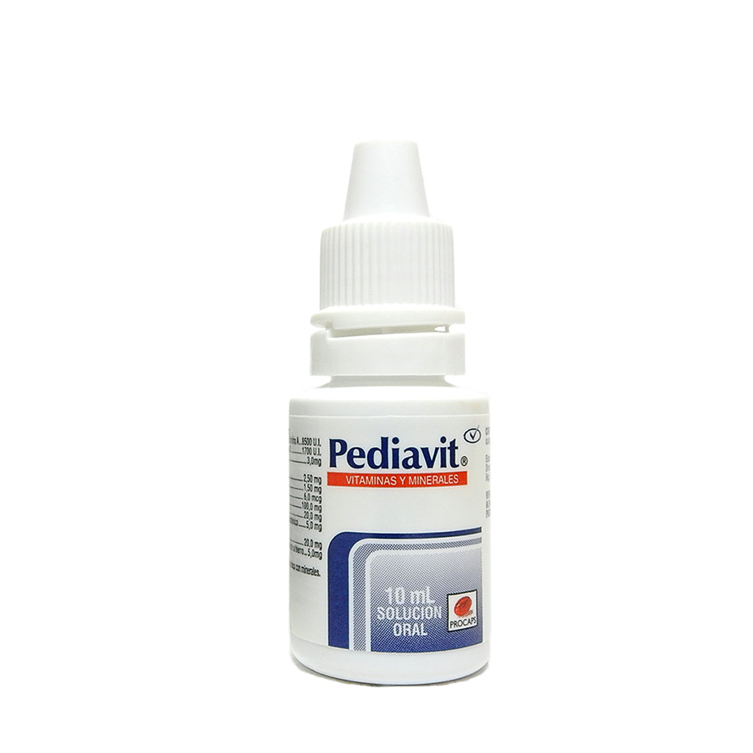 PEDIAVIT VITAMINAS Y MINERALES SOLUCION ORAL 10ML.