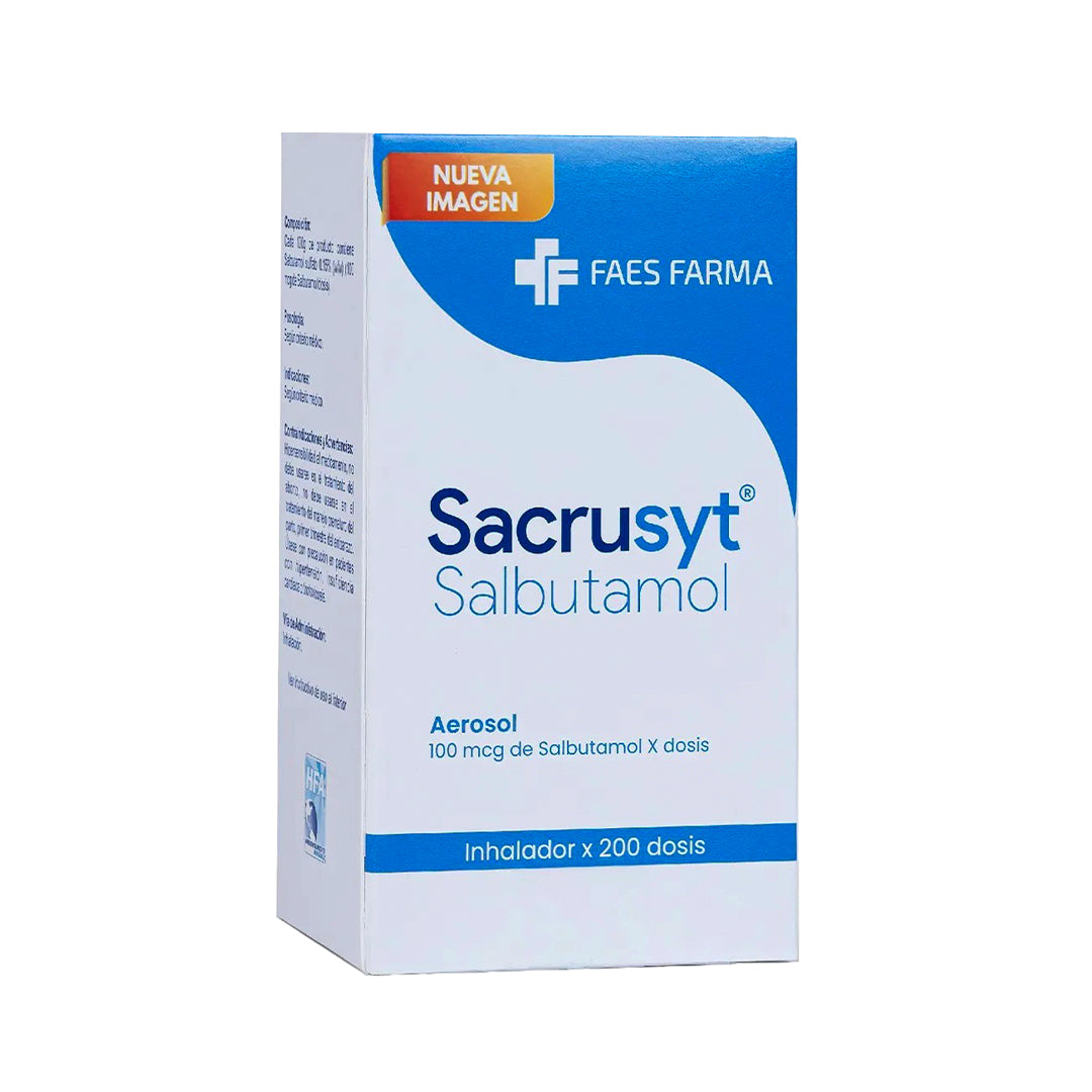 SACRUSYT CAJAX1 SALBUTAMOL 100 MCG/DOSIS INH.