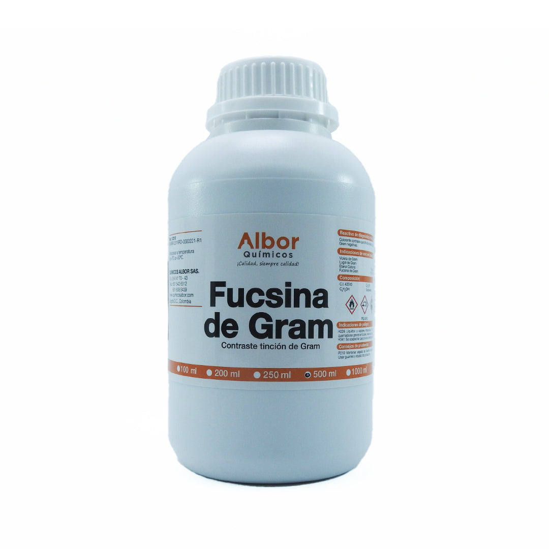 FUCSINA DE GRAM REF. 12212 FCO X 500ML