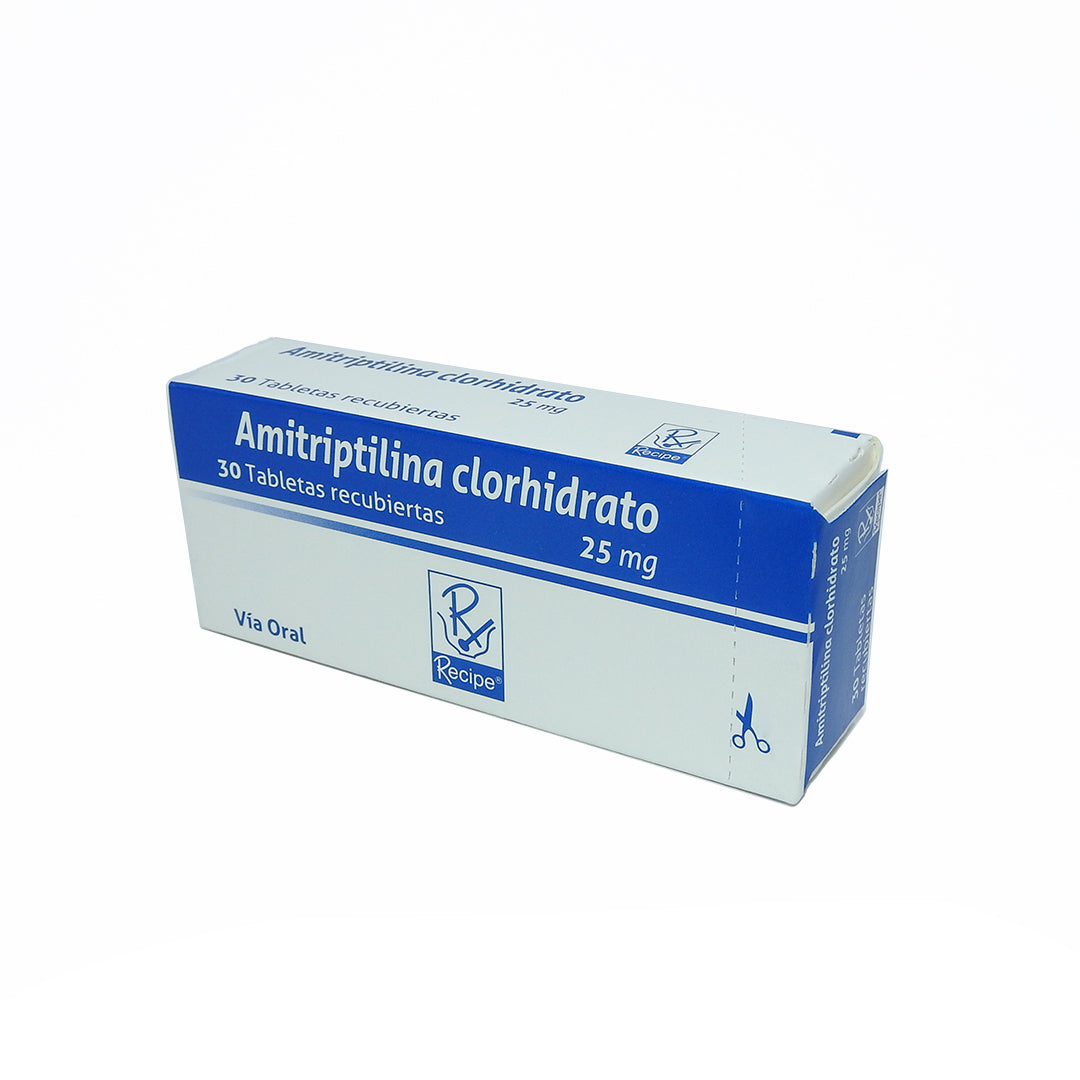 AMITRIPTILINA 25MG TAB CAJA X30