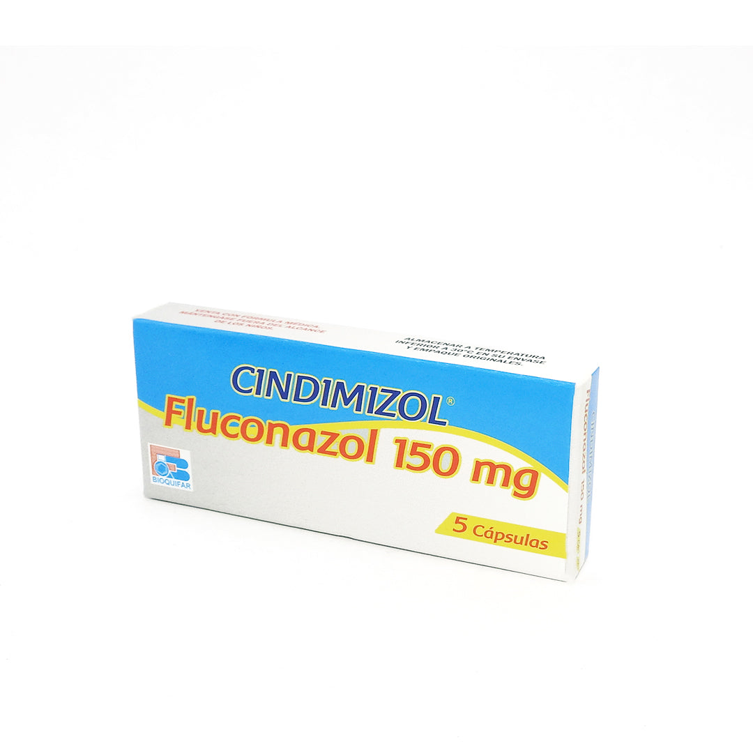 CINDIMIZOL CAJA X5 FLUCONAZOL 150MG CAP