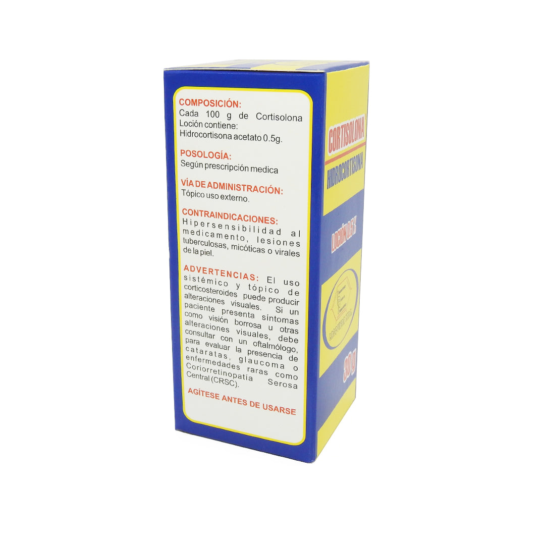 CORTISOLONA FCOX30ML HIDROCORTISONA 0,5% LOC TOP