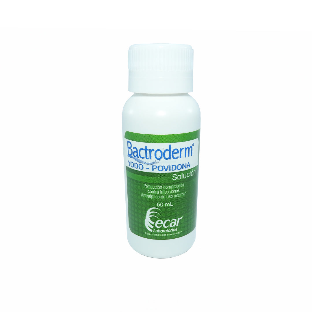 BACTRODERM YODOPOVIDONA 10% SOL TOP FCO X60ML