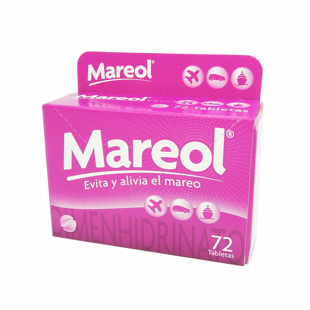 MAREOL CAJAX72 DIMENHIDRINATO 50MG TAB.