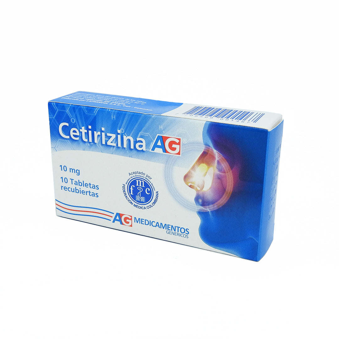 CETIRIZINA 10 MG CAJAX10
