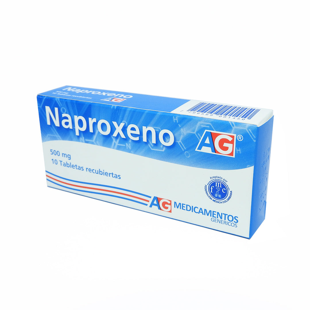 NAPROXENO 500 MG TAB CAJAX10