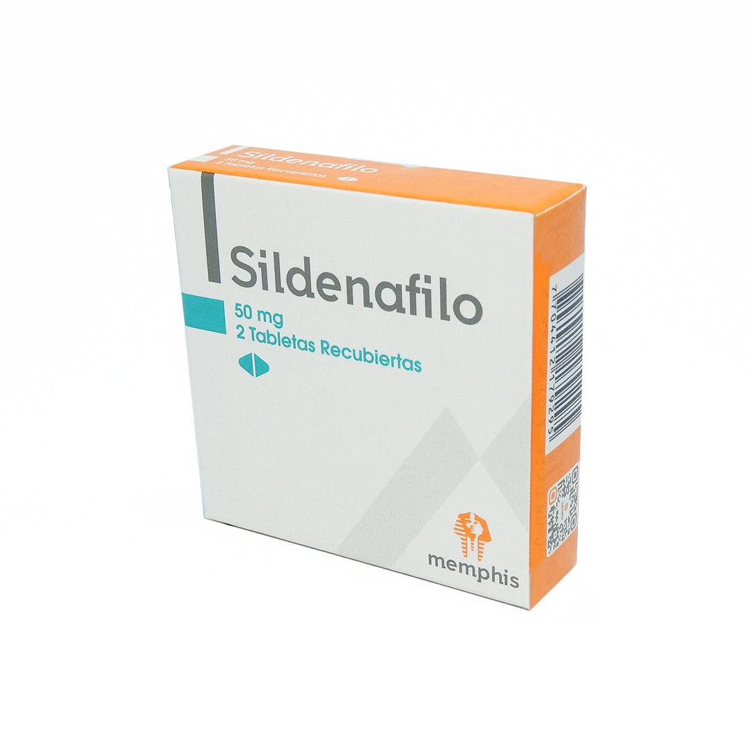 SILDENAFIL 50 MG TAB REC CAJAX2