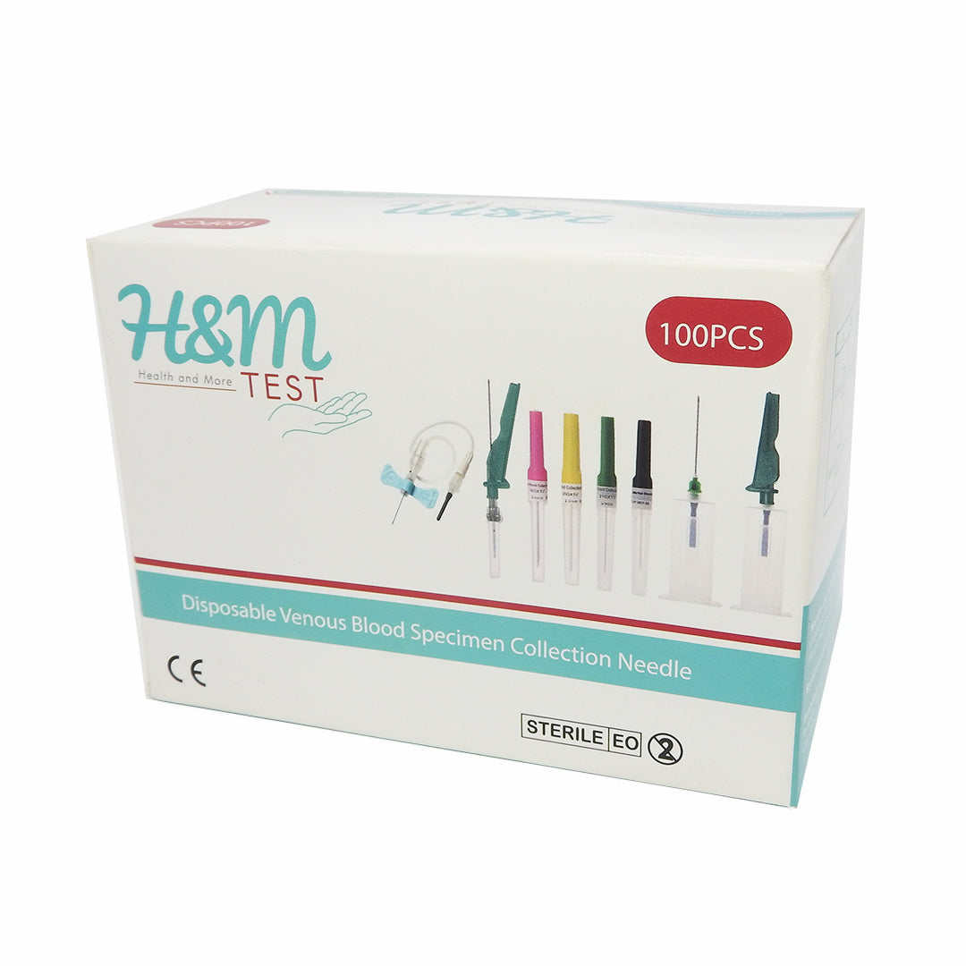 H&M TEST DISPOSSABLE VENOUS BLOOD SPECIMEN COLLECTION NEEDLE