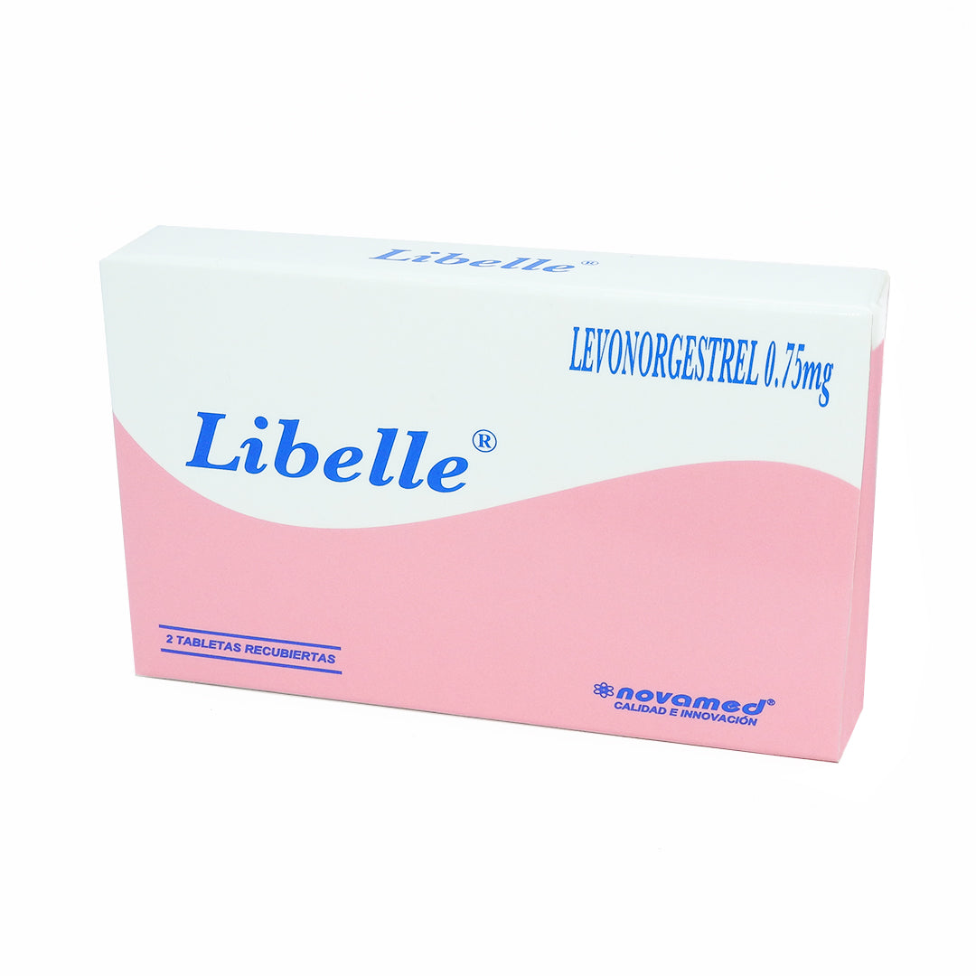 LIBELLE LEVONORGESTREL 0.75MG CAJA X 2.