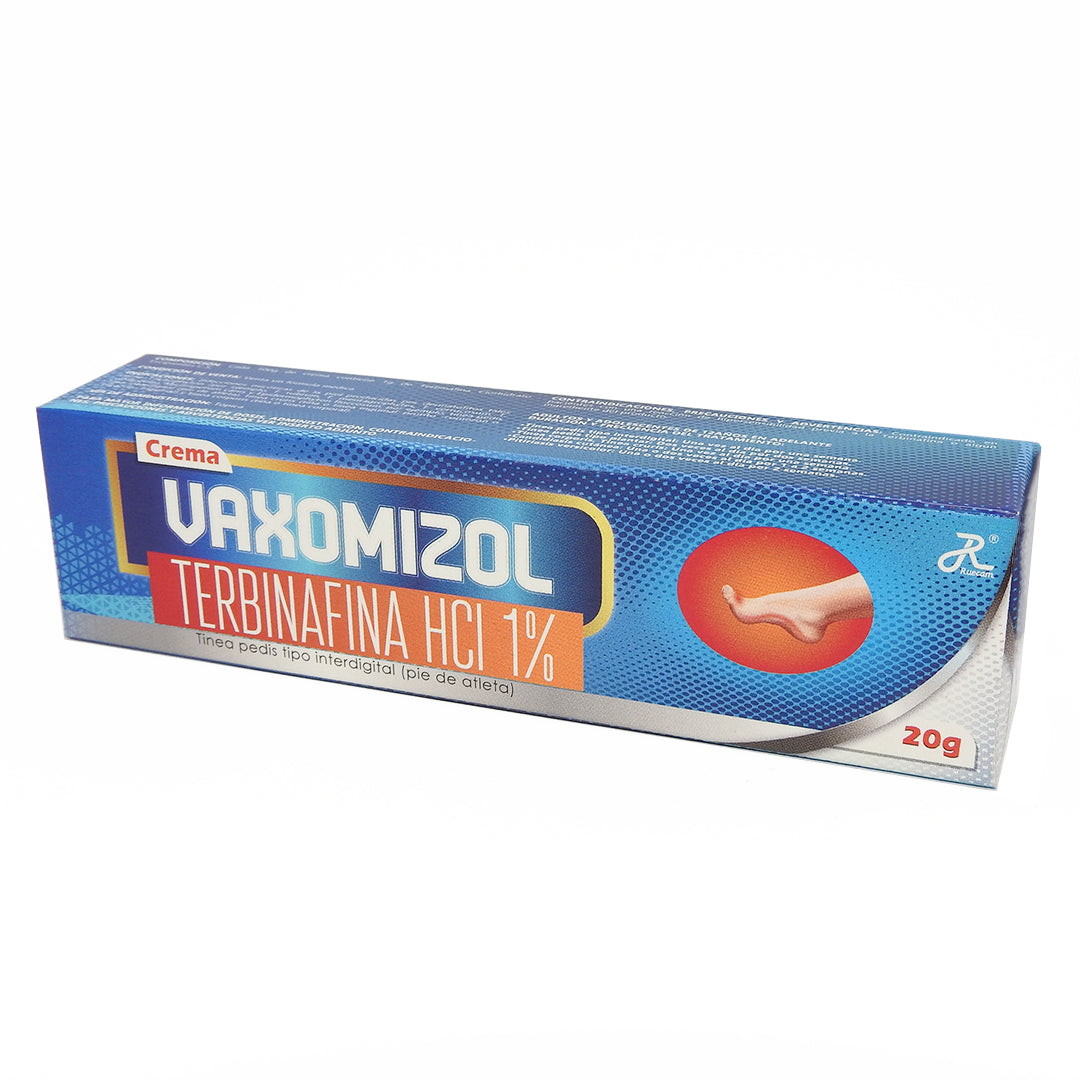VAXOMIZOL TUBO X 20GR TERBINAFINA HCI 1% CREMA.