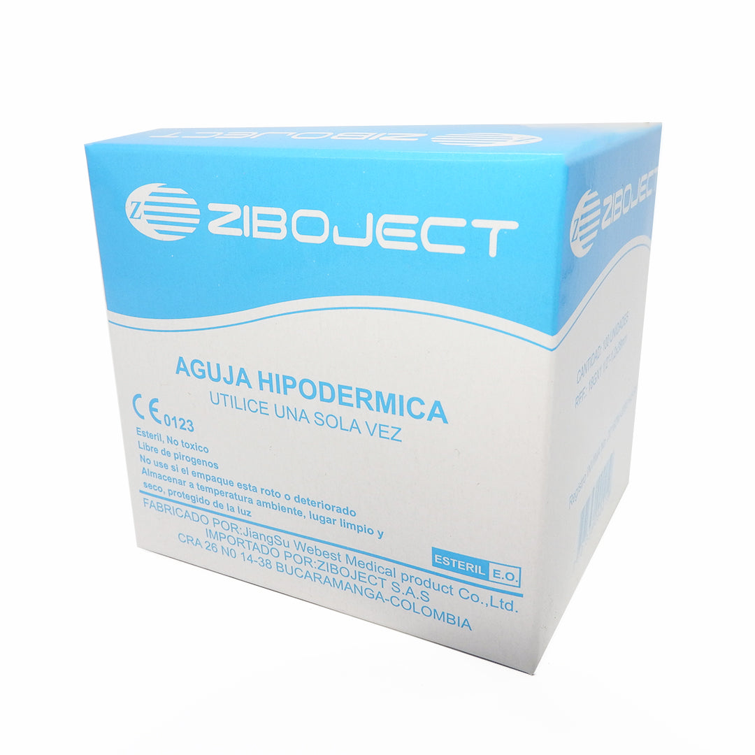 AGUJA HIPODERMICA UTILICE SOLO UNA VEZ 19G X 1 1/2"