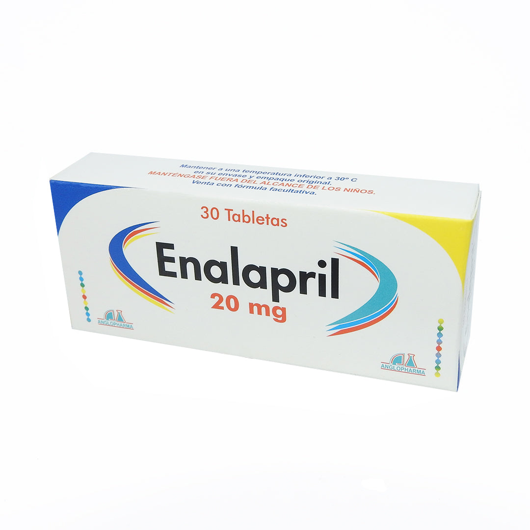 ENALAPRIL 20MG TAB CAJAX30