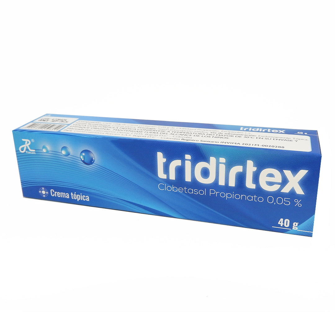 TRIDIRTEX TUBOX40G CLOBETASOL 17 PROPIONATO 0.05% CR TOP