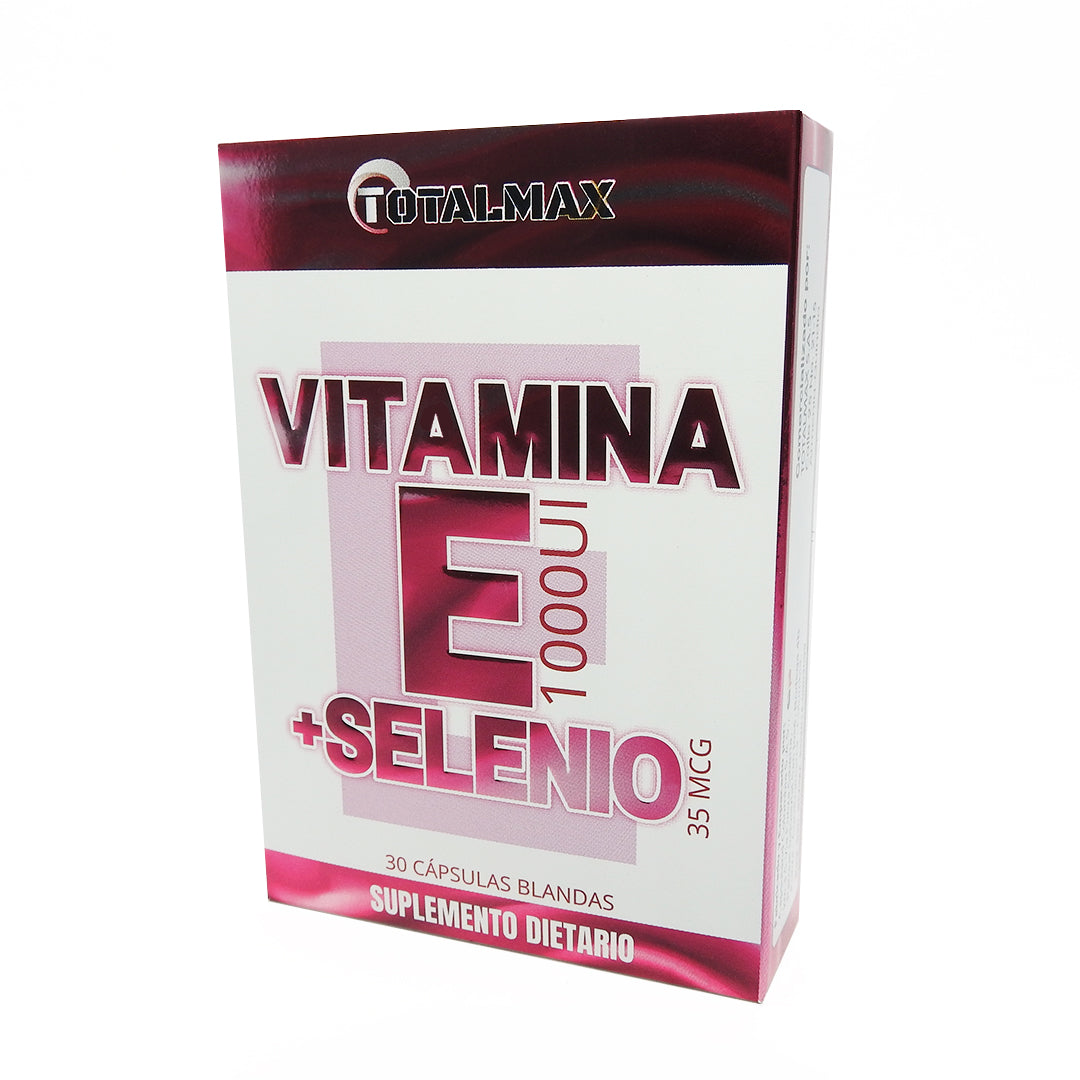 VITAMINA E 1000UI + SELENIO 35MG CAPSULAS CAJA X 30.