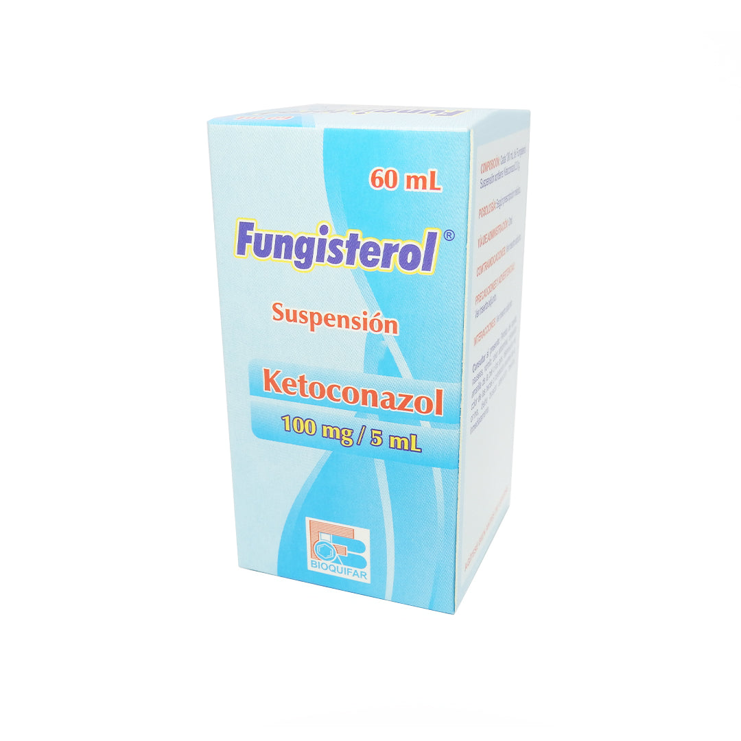 FUNGISTEROL FCO X60ML KETOCONAZOL 100MG/5ML SUSP ORAL