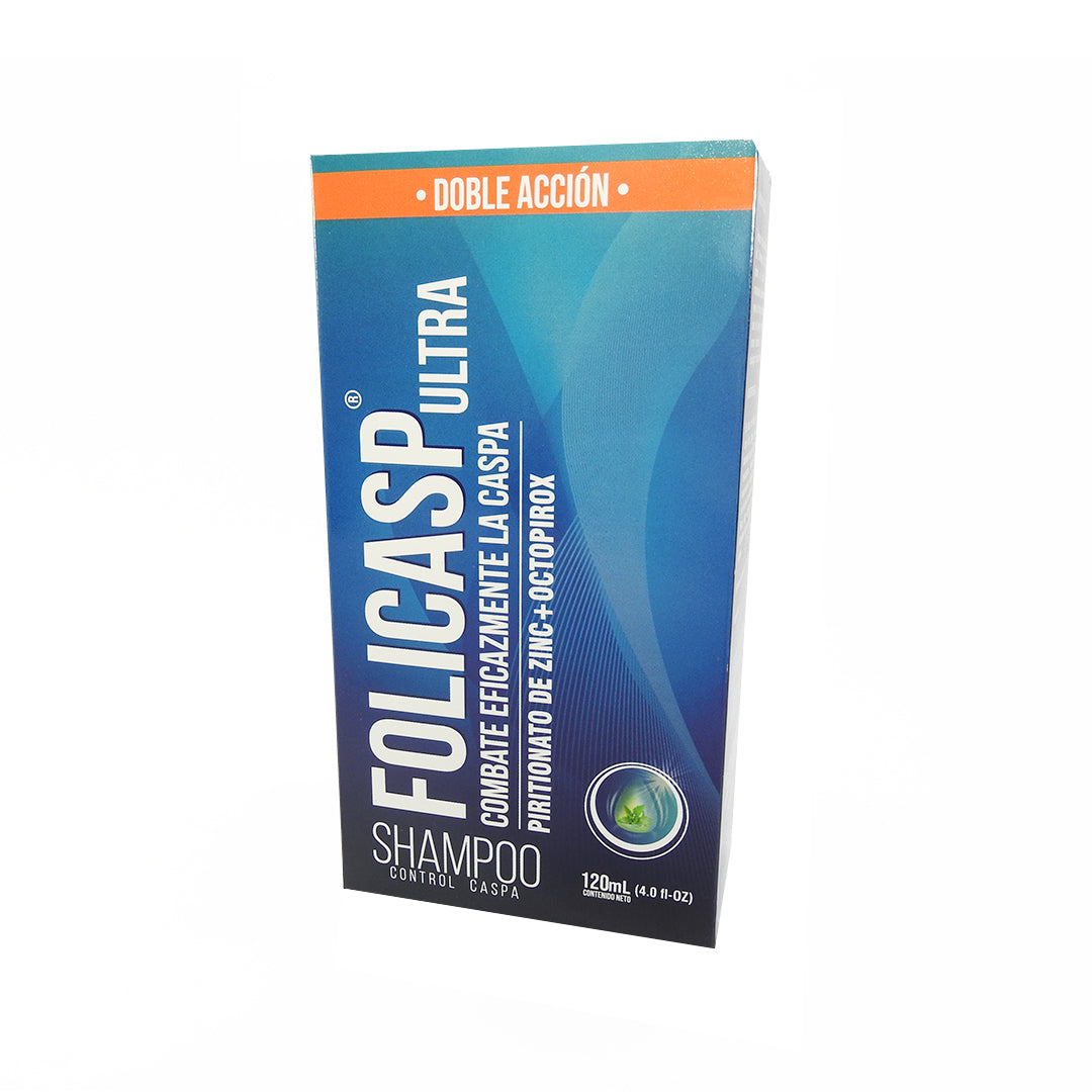 FOLICASP ULTRA CAJA X1 PIRITIONATO DE ZINC+OCTOPIROX SHAMPOO