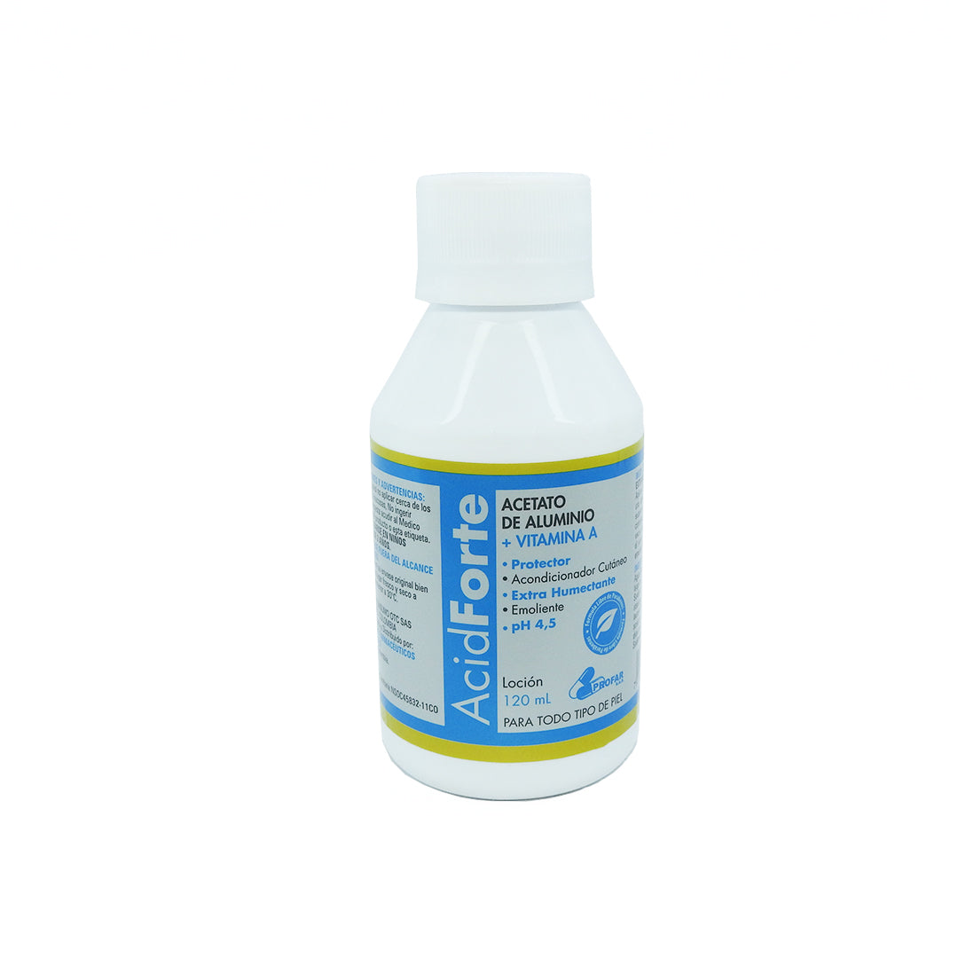 ADIDFORTE FCOX120ML ACETATO DE ALUMINIO+VITAMINA A 120ML LOC
