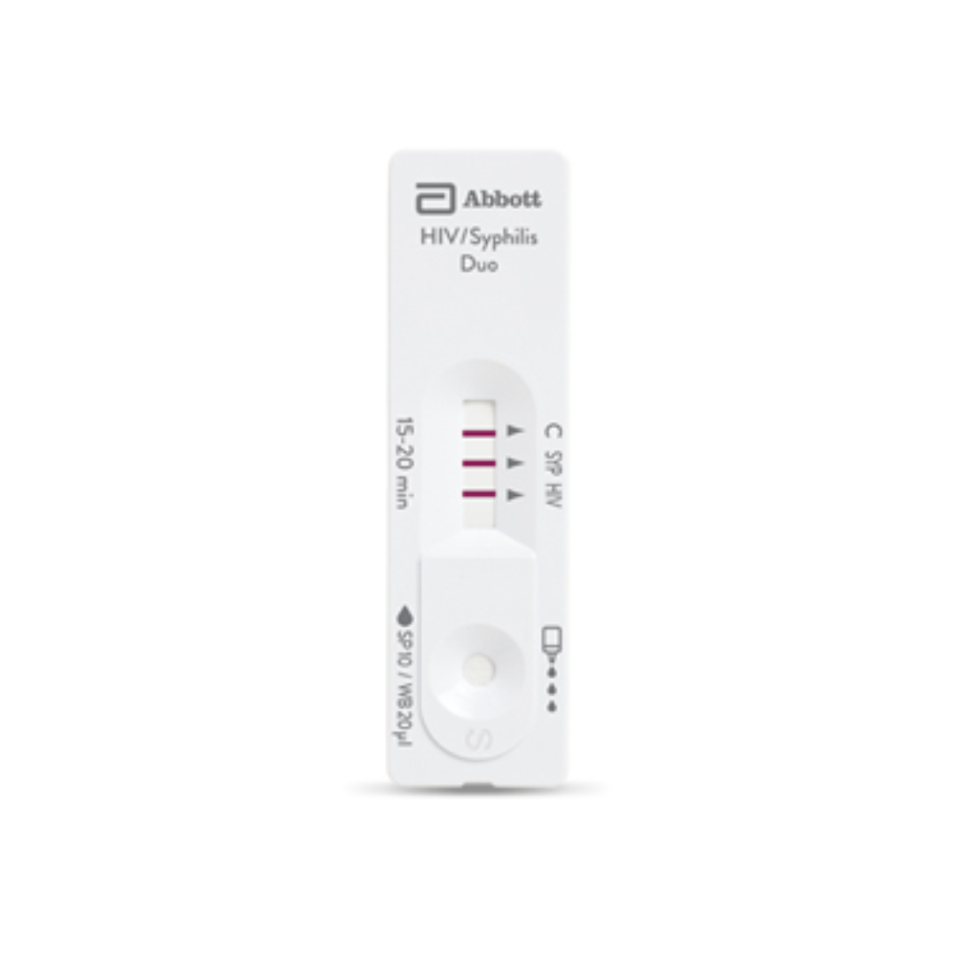 DUO HIV/SIFILIS PRUEBA RAPIDA REF. 06FK35 KITX25PRUEBAS
