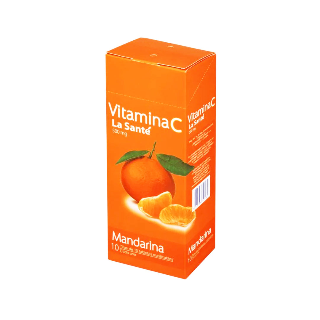 ASCORBICO ACIDO 500MG TB MAST NARANJA CAJAX100.