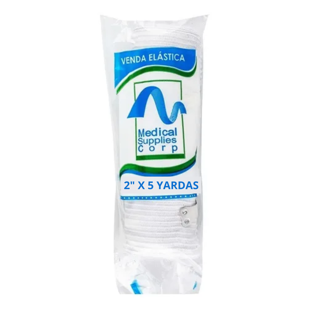 VENDA ELASTICA 2X5 YARDAS BLANCA