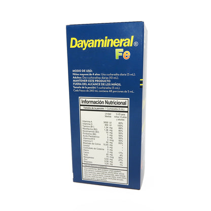 DAYAMINERAL E FCOX240ML MULTIVITAMICO JBE