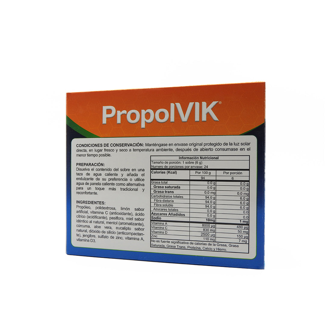 PROPOLVIK NOCHE CAJAX24 PROPOLVIK BEBIDA CALIENTE