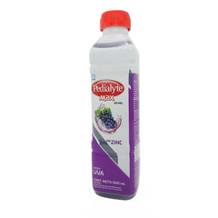 PEDIALYTE CON ZINC FCOX500ML OFERTA SUERO ORAL 60 MEQ UVA SOL.