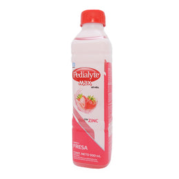 PEDIALYTE MAX CON ZINC SABOR A FRESA 60mEq. - PENDIENTE SKU