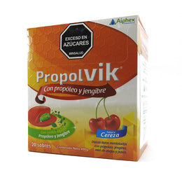 PROPOLVIK  CAJAX100 PROPOLEO+JENGIBRE CEREZA TAB MAST