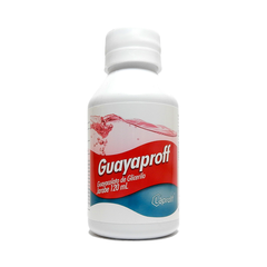 GUAYAPROFF GUAYACOLATO DE GLICERILO 300MG/15ML JARABE FRASCO X 120 ML