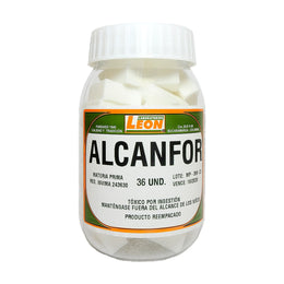 ALCANFOR FRASCO FCOX36