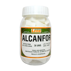 ALCANFOR FRASCO FCOX36