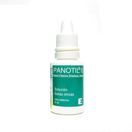 PANOTIL B POLIMIXINA B, NEOMICINA, BETAMETASONA, LIDOCAINA, USO EXTERNO GOTAS OTICAS