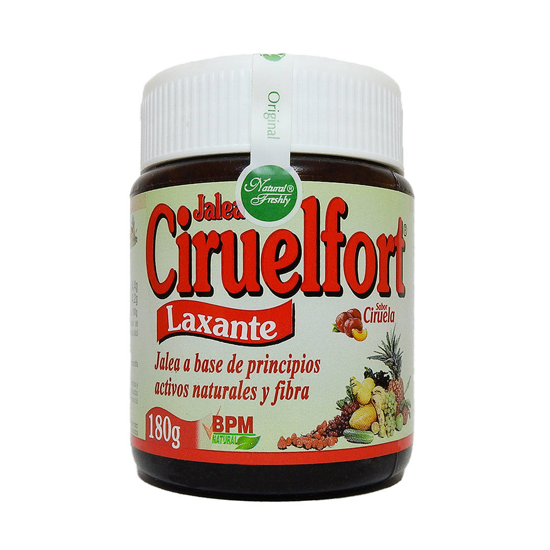 CRUELFORT JALEA LAXANTE A BASE DE PRINCIPIOS ACTIVOS NATURALES Y FIBRA SABOR A CRUELA 180GR.