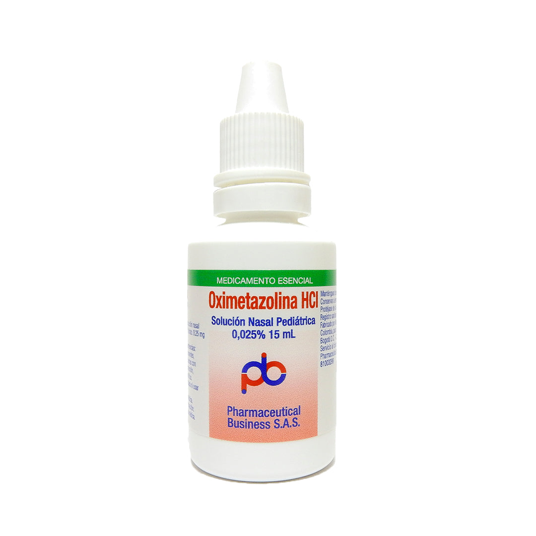 OXIMETAZOLINA HCI SOLUCION NASAL PEDIATRICA 0,025% 15ML.