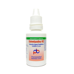 OXIMETAZOLINA HCI SOLUCION NASAL PEDIATRICA 0,025% 15ML.
