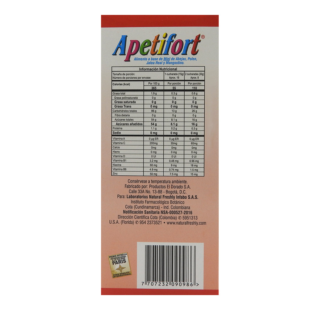 APETIFORT JBE FCOX240ML
