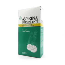 ASPIRINA EFER CAJA X50 ACETIL SALICILICO ACIDO 500MG TAB EFERV