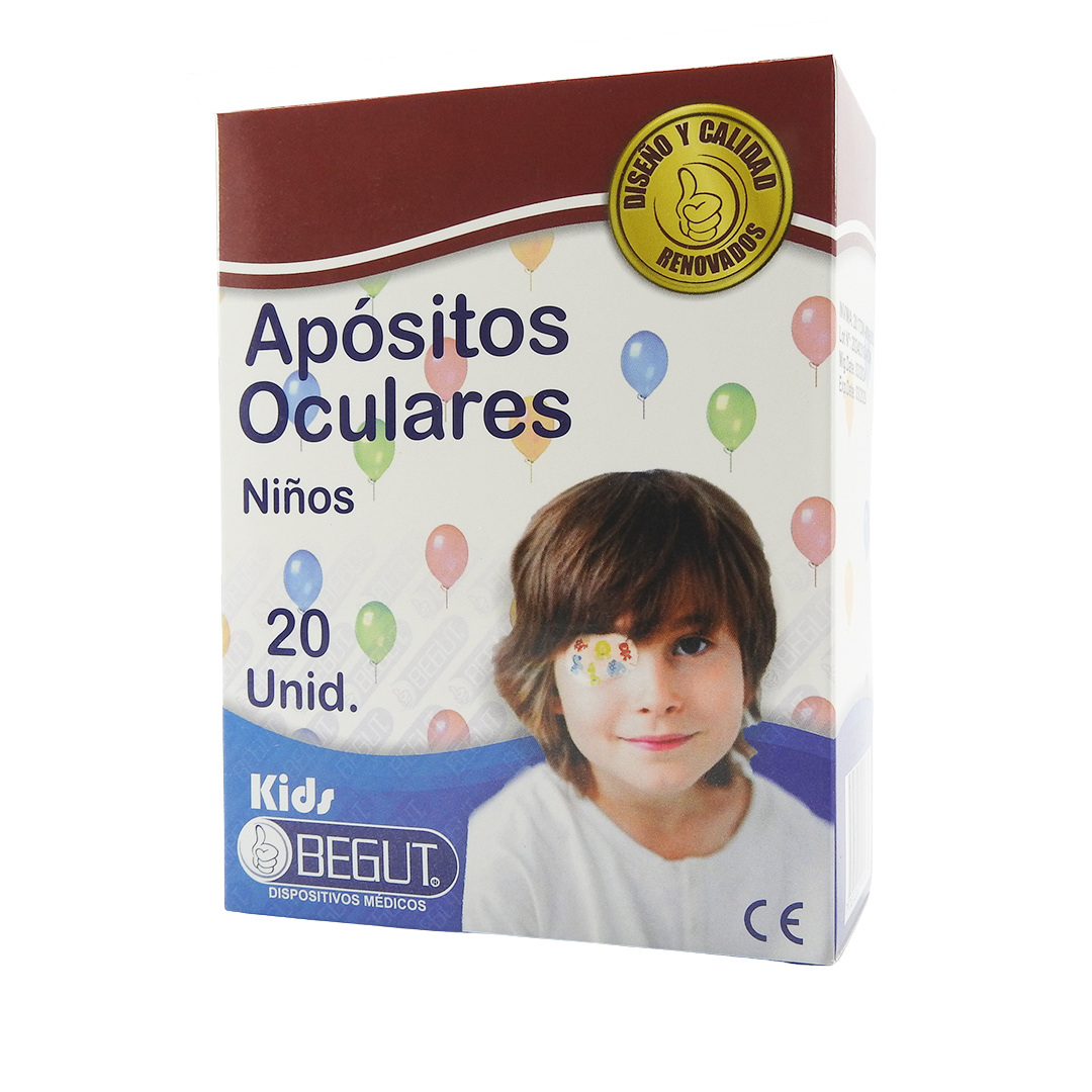 APOSITOS OCULARES NIÑOS CAJAX20