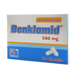 BENKLAMID CAJA X20 LINCOMICINA 500MG CAPS