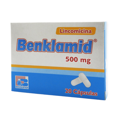BENKLAMID CAJA X20 LINCOMICINA 500MG CAPS