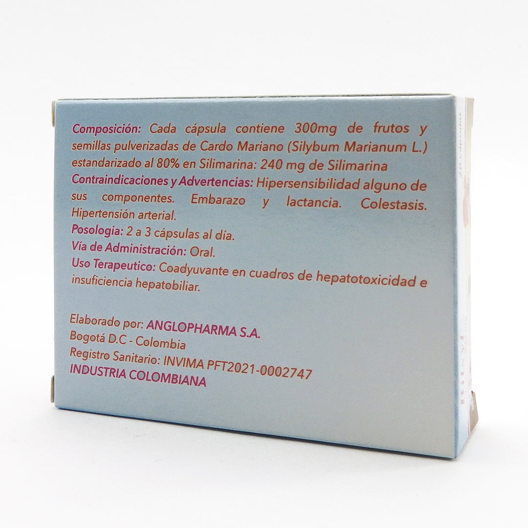 BILSYL CAJAX20 SILIMARINA 240MG CAP.