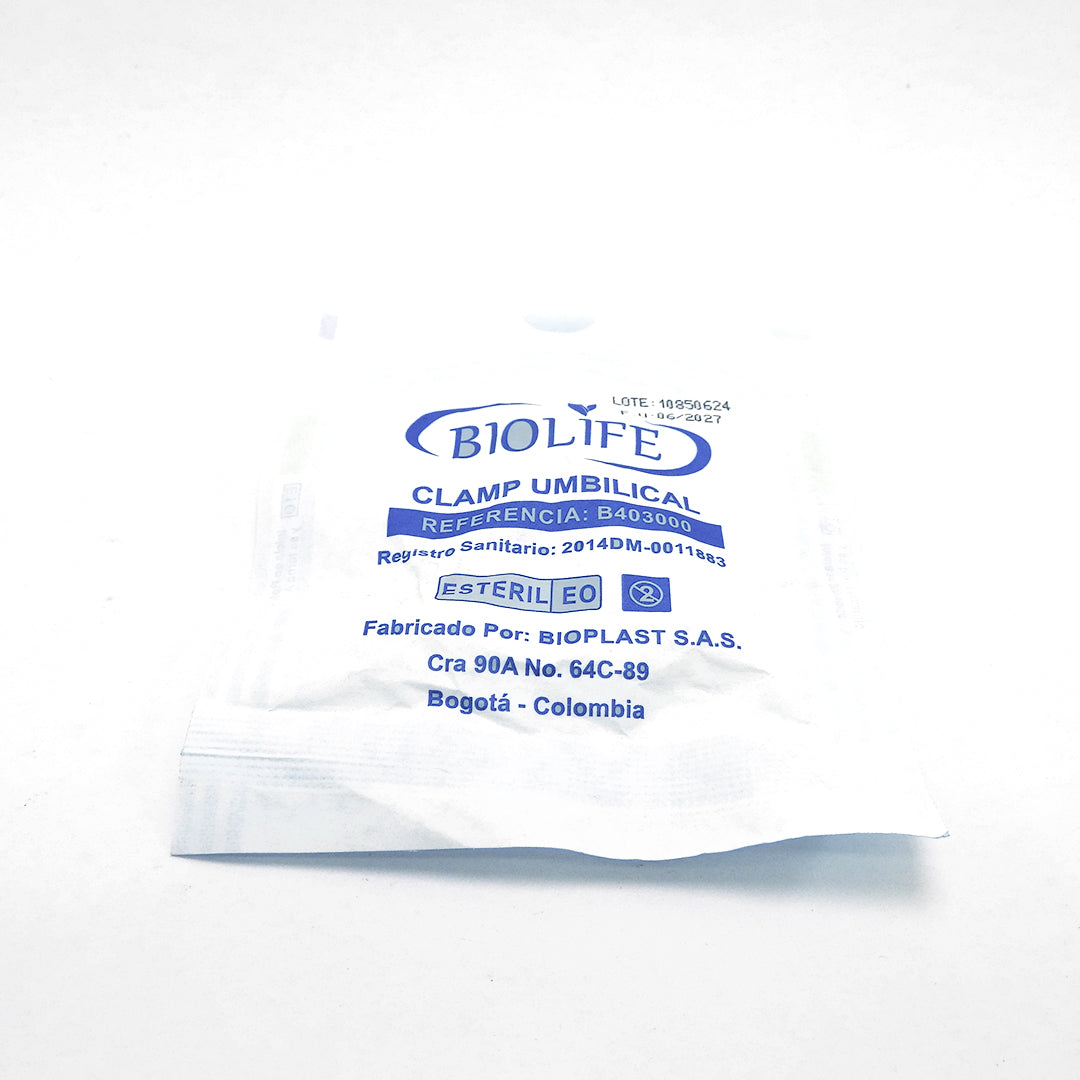 CLAMP (PINZA) UMBILICAL UNIDAD