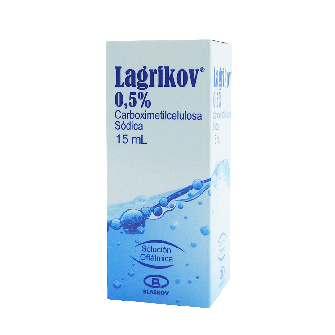LAGRIKOV FCO X15ML CARBOXIMETILCELULOSA SODICA  0,5 % SOL OFT