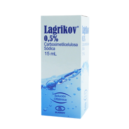 LAGRIKOV FCO X15ML CARBOXIMETILCELULOSA SODICA  0,5 % SOL OFT