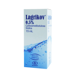 LAGRIKOV FCO X15ML CARBOXIMETILCELULOSA SODICA  0,5 % SOL OFT