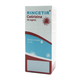 RINCETIR FCO X15ML CETIRIZINA 10MG/ML GOTAS