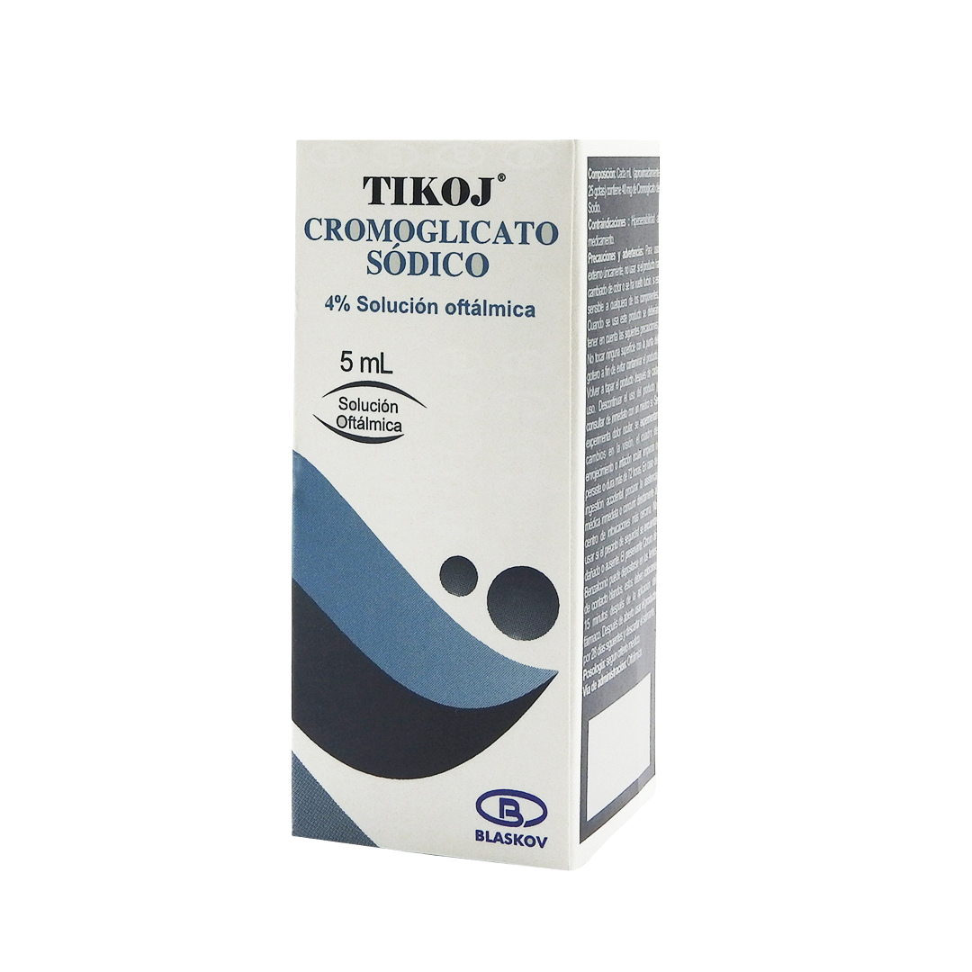 TIKOJ FCO X5ML CROMOGLICATO DE SODIO 4% SOL OFT