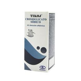 TIKOJ FCO X5ML CROMOGLICATO DE SODIO 4% SOL OFT